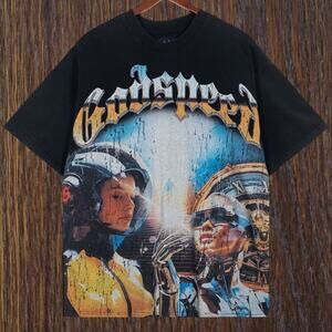 Men's Black Short Sleeve Godspeed